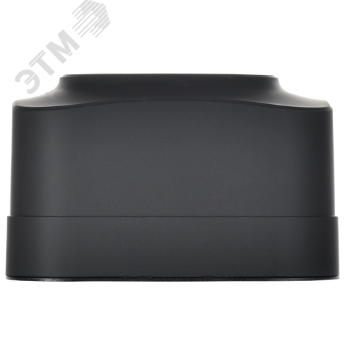 GLORY Розетка 4-местная для открытой установки с заземлением без защитных шторок 16А РС24-3-ХЧм черный матовый IEK - фото 4