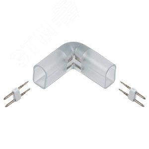 Коннектор угловой 5 шт MONO 16мм (разъем-разъем) - фото 1