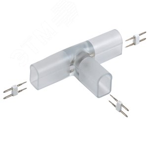 Коннектор Т-образный 5 шт MONO 16мм (разъем-разъем-разъем) - фото 1