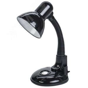 Светильник настольный 1005 с кармашком Е27 черный - фото 1