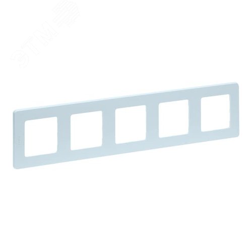 Рамка 5-местная мятный INSPIRIA - фото 1