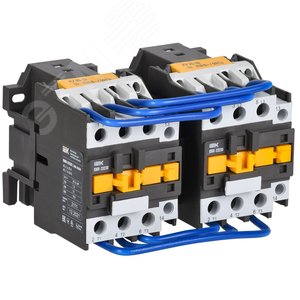 Изображение товара Контактор КМИ-23230 реверс 32А 230В/АС3 2НО (шт)