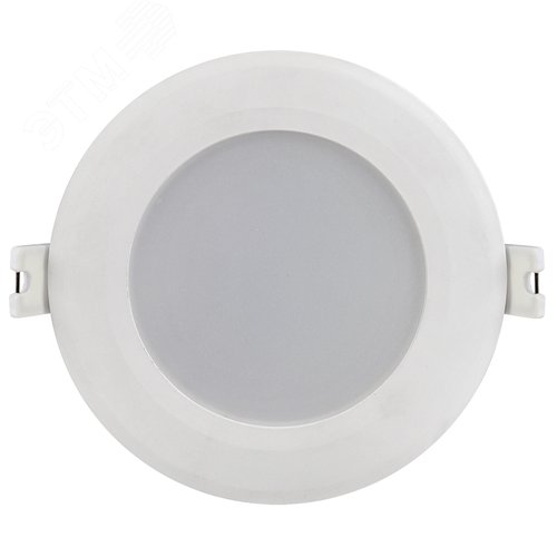 Изображение товара Светильник декоративный светодиодный LED встраиваемый ДВО 1712 белый круг 7Вт 4000К IP40 (шт)