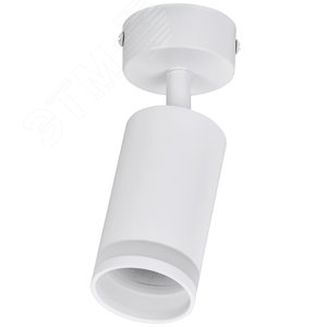 Светильник декоративный 4006 накладной настенно-потолочный под лампу GU10 белый - фото 1