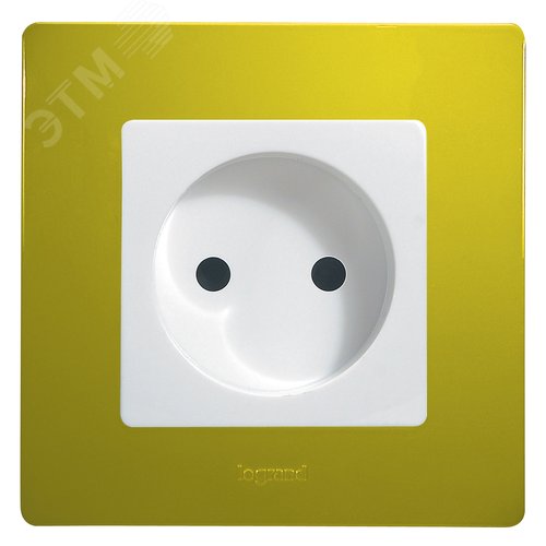 Рамка 1-местная зеленый папоротник ETIKA - фото 2