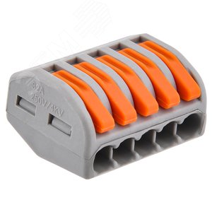 Изображение товара Клемма строит.-монтаж. СМК 222-415 (50шт) GENERICA (упак)