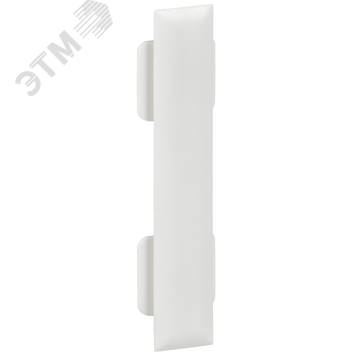 Изображение товара METRA Накладка на стык крышки 75мм для кабель-каналов 85х50 100х50 130х50 белая (5шт/компл) (шт)