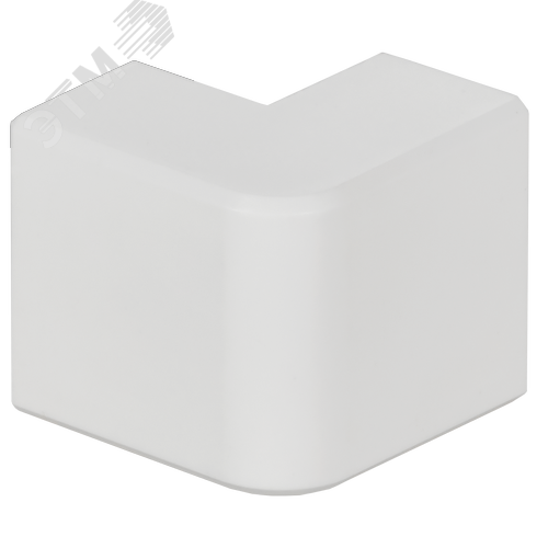 METRA MINI Угол внешний 15х10мм белый - фото 1