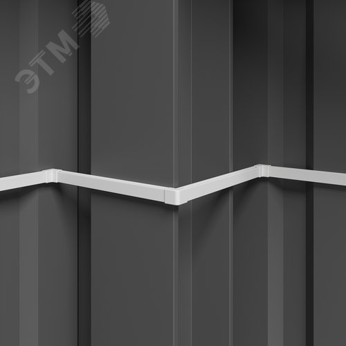 METRA MINI Угол внутренний 16х16мм белый - фото 2