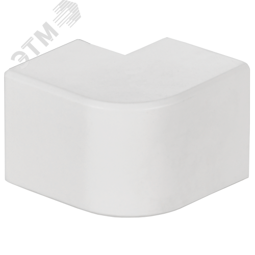 METRA MINI Угол внешний 20х12мм белый - фото 1