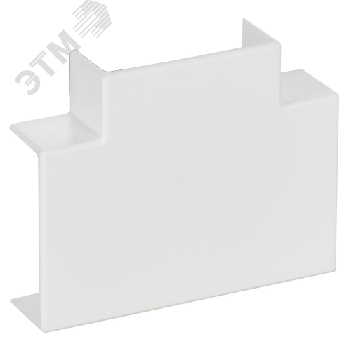 METRA MINI Угол Т-образный 40х16мм белый - фото 1