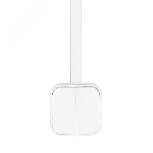 METRA MINI Кабель-канал 15х10мм белый - фото 3