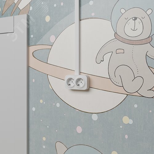 METRA MINI Кабель-канал 15х10мм белый - фото 7