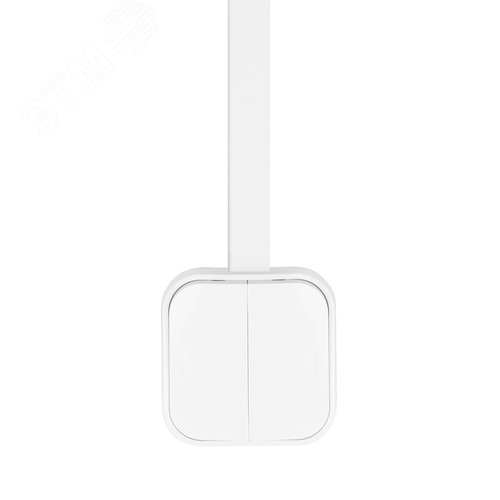 METRA MINI Кабель-канал 16х16мм белый - фото 3