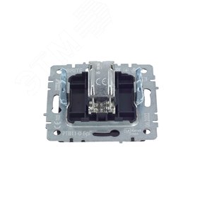 BRITE Розетка TV оконечная РТВ11-0-БрГ графит - фото 5