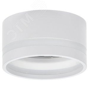 Светильник 4032 накладной потолочный под лампу GX53 белый - фото 1