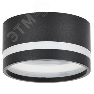 Изображение товара Светильник 4032 накладной потолочный под лампу GX53 черный (шт)
