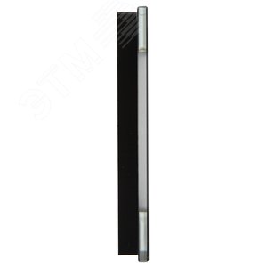 BRITE Рамка 2 поста РУ-2-2-Бр стекло черный матовый IEK - фото 4