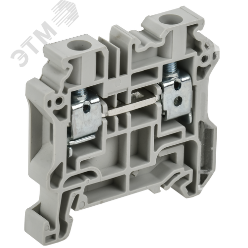 Изображение товара ARMAFIX Колодка клеммная CY6 винтовая 6мм2 проходная серая Ex IEK (шт)
