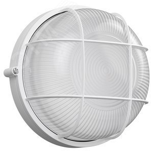 Изображение товара Светильник НПП1302 белый/круг с решеткой 60 Вт IP54 (шт)
