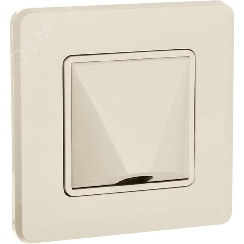 Вывод кабеля с зажимом для кабеля слоновая кость INSPIRIA - фото 3