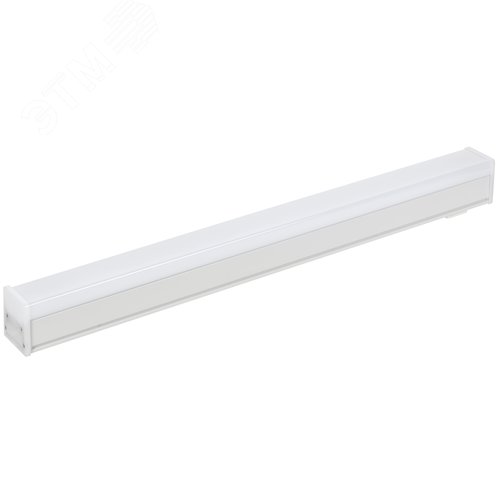 Светильник светодиодный магистральный линейный PRO офисный 1010 20Вт 4000К 600мм бел - фото 1