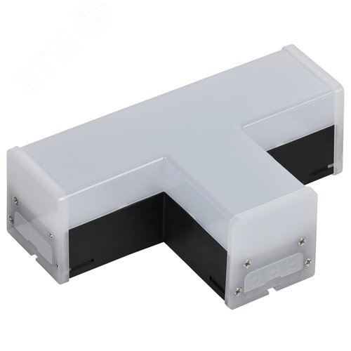 Светильник LED T-образный 1010 10Вт 6500К 117х180мм чер - фото 1