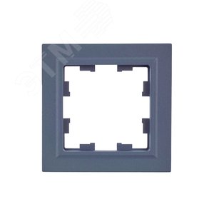 BRITE Рамка 1 пост РУ-1-БрМ маренго - фото 2