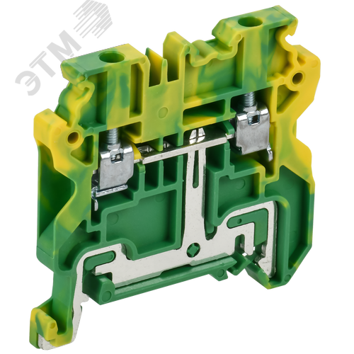 Изображение товара ARMAFIX Колодка клеммная CY2.5 PE винтовая 2,5мм2 проходная заземляющая Ex IEK (шт)