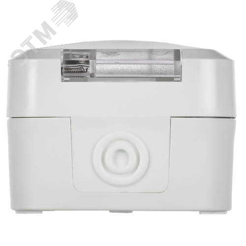 TORS Розетка 1-местная заземляющим контактом и крышкой 16А IP55 TS320 белый IEK - фото 4