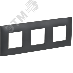 SKANDY Рамка 3-местная SK-F03T титан IEK - фото 1