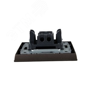 BRITE Выключатель одноклавишный 10А в сборе ВСР10-1-0-БрТБ темная бронза IEK - фото 4