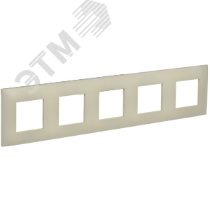 Изображение товара SKANDY Рамка 5-местная SK-F01B бежевый IEK (шт)
