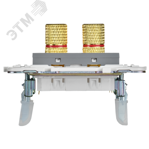 SKANDY Аудиорозетка 4-местная SK-A01Gr серый IEK - фото 3