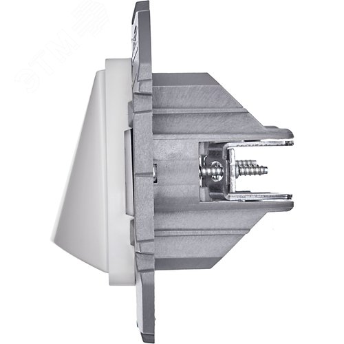 Вывод кабеля с зажимом для кабеля белый INSPIRIA - фото 4