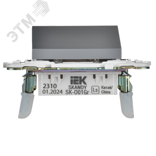 SKANDY Вывод кабеля SK-O01Gr серый IEK - фото 3