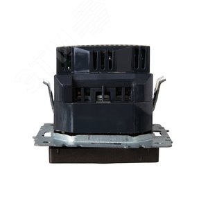 BRITE Розетка с заземлением с защитными шторками 16А с USB A+A 3,1А РЮш10-2-БрТБ бронза - фото 5