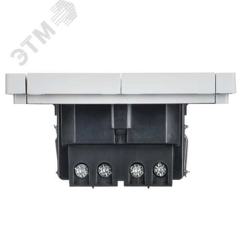 FORTE&PIANO Выключатель 2-клавишный перекрестный 10А FP209 белый IEK - фото 5