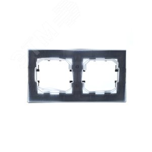 BRITE Рамка 2 поста IP44 РУ-2-БрШ-44 шампань - фото 4