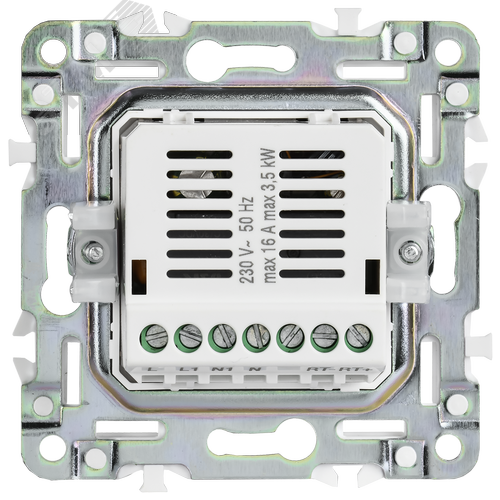 SKANDY Термостат электронный с индикацией SK-T01Sh шампань IEK - фото 4