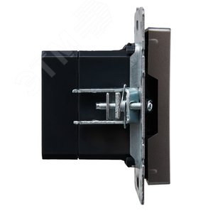 BRITE Розетка USB A+A 3.1А РЮ10-1-БрС сталь - фото 3