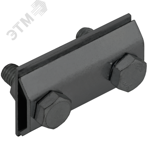Изображение товара Зажим соединительный сквозной пруток-пруток 8 мм оцинкованная сталь TD (шт)