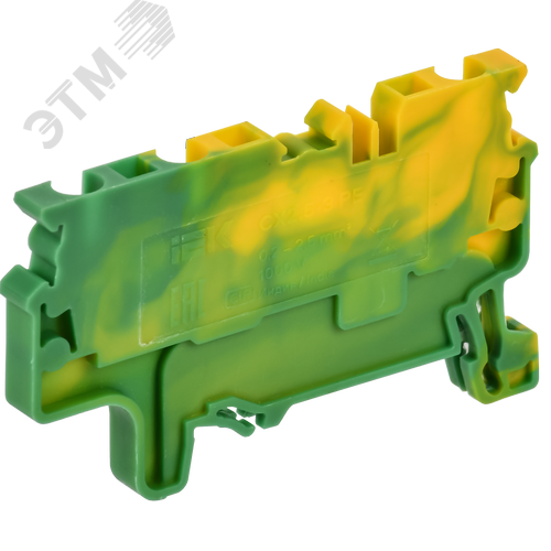 Изображение товара ARMAFIX Клемма пружинная CX2.5-3 PE 2,5мм2 трехконтактная заземляющая IEK (шт)