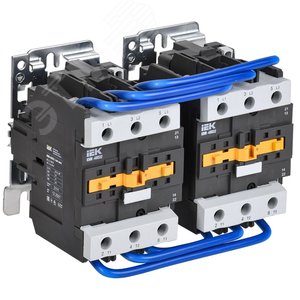Изображение товара Контактор КМИ-48032 реверс 80А 230В/АС3 2НО:2НЗ (шт)