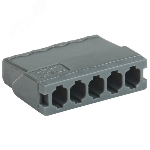 Изображение товара Клемма СМК 772-245 строительно-монтажная с пастой (4шт/упак) (упак)