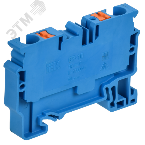 ARMAFIX Клемма пружинная Push In CP 10мм2 синяя IEK - фото 3