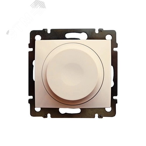 Изображение товара Светорегулятор поворотно-нажимной универсальный LED 300Вт слоновая кость VALENA DIY (шт)