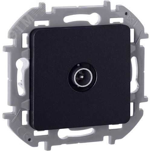 Изображение товара Розетка TV проходная антрацит INSPIRIA (шт)