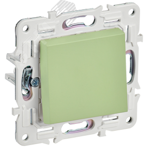 Изображение товара SKANDY Выключатель 1-клавишный кнопочный 10А SK-V14G мятный IEK (шт)