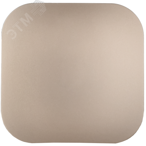 GLORY Выключатель 1-клавишный для открытой установки 10А ВС20-1-0-ХШм шампань матовый IEK - фото 3